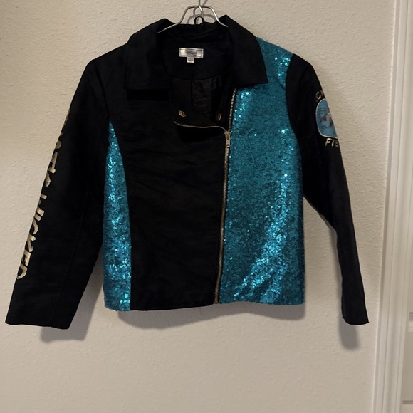 Disney D-Signed/Kohl's Other - Disney D-Signed Descendants Girls LARGE size "Wickedly Fierce" Uma Moto Jacket